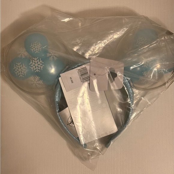 Disney Minnie Ears Headband - Mickey Mouse Snowflake Balloon - Light Up - Picture 4 of 4